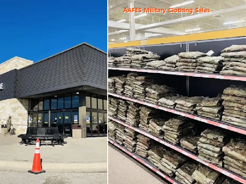 aafes military clothing sales