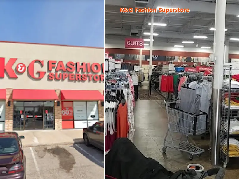 k&g fashion superstore 75062