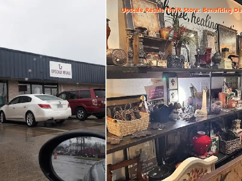 upscale resale thrift store: benefiting denton county friends of the family