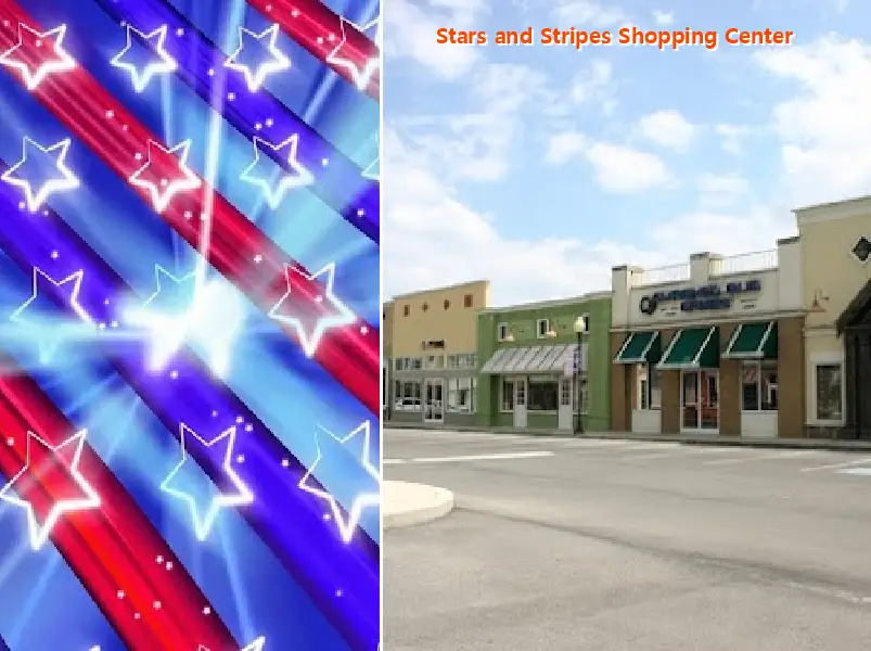 stars and stripes shopping center