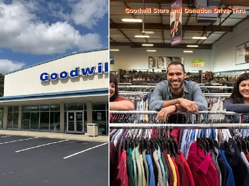 goodwill store and donation drive thru