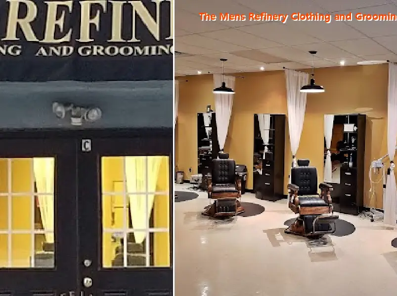 the mens refinery clothing and grooming lounge