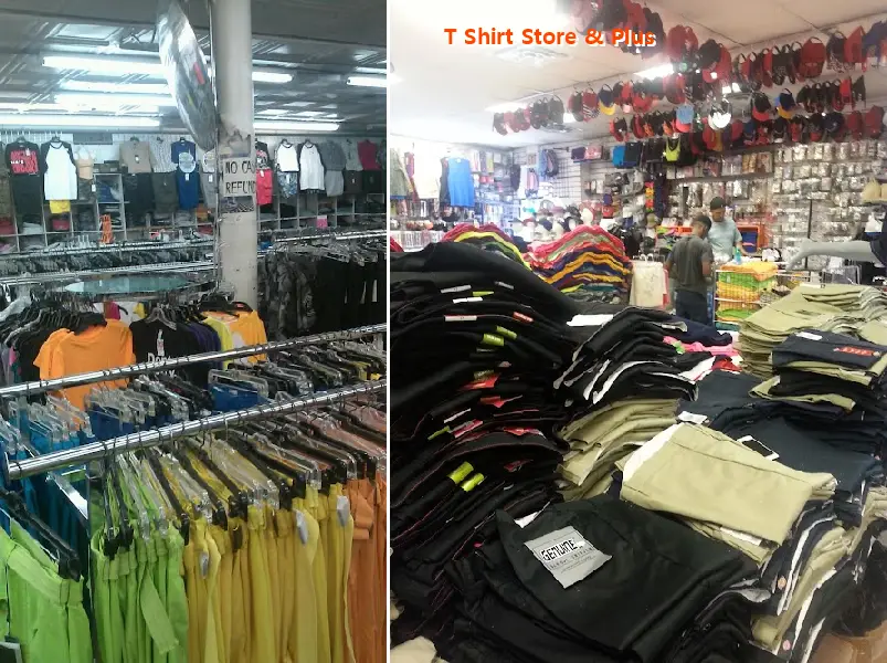 t shirt store & plus