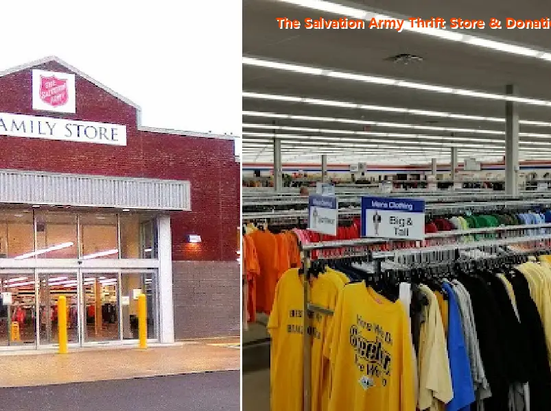 the salvation army thrift store & donation center 15401