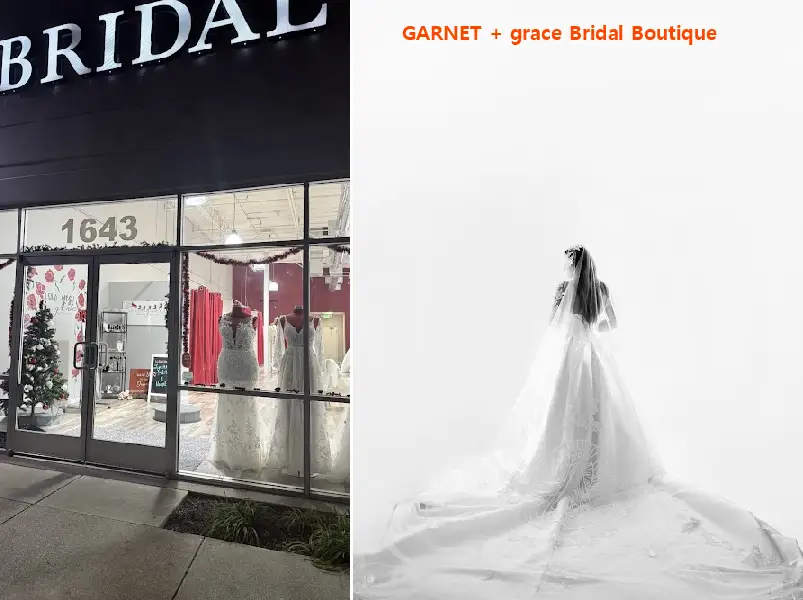 garnet   grace bridal boutique
