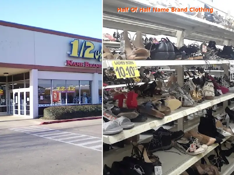 half of half name brand clothing