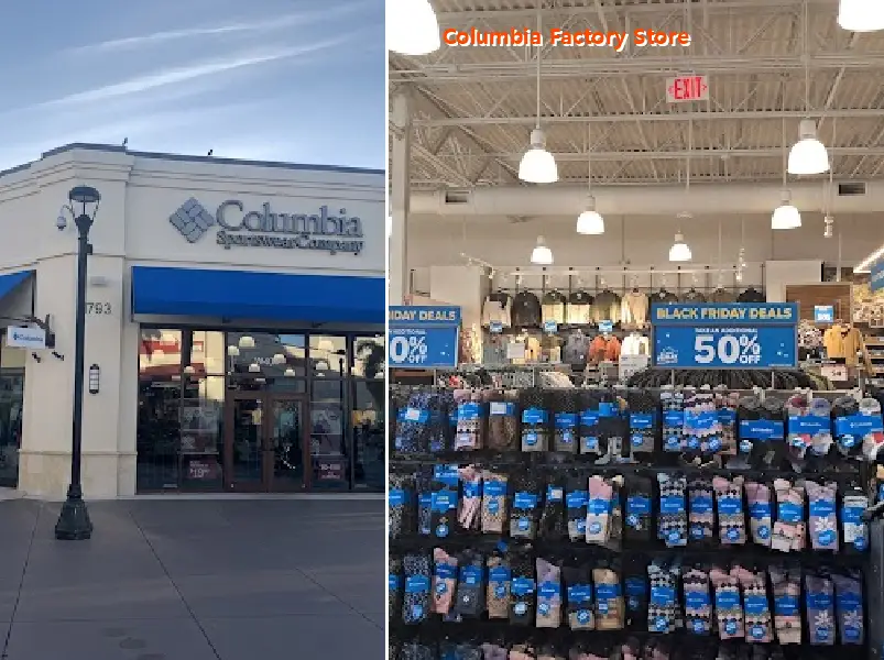 columbia factory store