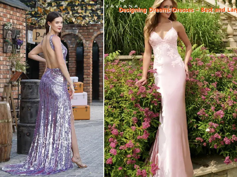 designing dreams dresses – best and largest prom collection – **by appointment only** – alterations available
