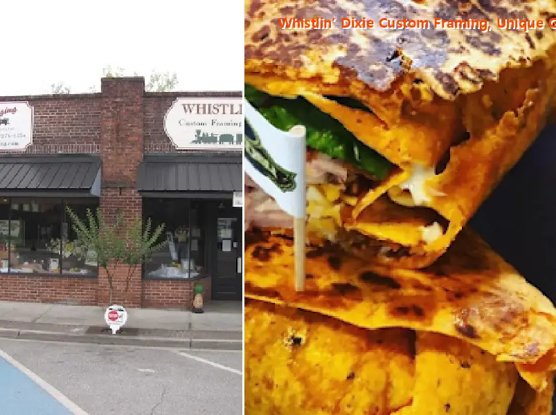whistlin’ dixie custom framing unique gifts & cafe